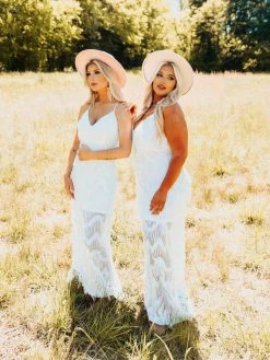 D & J Industries Bridal Something To Talk About Dress - White