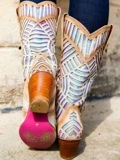Alig Tannery New Arrivals Retro Cowgirl Boots 9 Alig Tannery New Arrivals Retro Cowgirl Boots