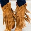 Alig Tannery New Arrivals All Around The Fringe — Cowgirl Boots With Fringe In Tan Leather 1 Alig Tannery New Arrivals All Around The Fringe — Cowgirl Boots With Fringe In Tan Leather