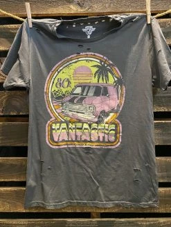 Country Deep 80s Vantastic Distressed Tee New Arrivals 7 Country Deep 80s Vantastic Distressed Tee New Arrivals
