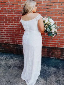 D & J Industries Adore You Dress - White