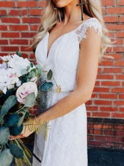 D & J Industries Adore You Dress - White