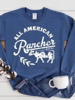Buckin Barn All American Rancher Sweatshirt
