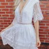 D & J Industries Sale! Anywhere With You Dress - White 1 D & J Industries Sale! Anywhere With You Dress - White