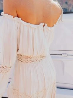 D & J Industries Better Together Dress - Ivory Bridal