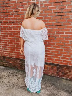 D & J Industries Bridal Ivory Off Shoulder Dress 13 D & J Industries Bridal Ivory Off Shoulder Dress