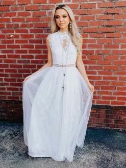 D & J Industries Call You Mine Dress - White 10 D & J Industries Call You Mine Dress - White