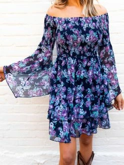 Southern Fried Chics Dresses Concert Ready — Floral Western Dress 9 Southern Fried Chics Dresses Concert Ready — Floral Western Dress