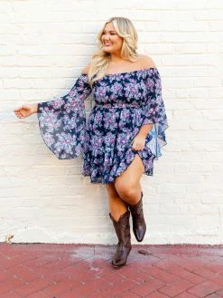 Southern Fried Chics Dresses Concert Ready — Floral Western Dress 11 Southern Fried Chics Dresses Concert Ready — Floral Western Dress