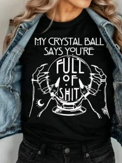 Buckin Barn Clothing Crystal Ball Tee