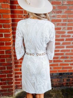 D & J Industries Dance With You Dress - White