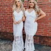 D & J Industries Dressed In White Dress - White Sale!