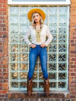 D & J Industries Co., LTD. Enchanted Nights Bodysuit - Ivory Lace 7 D & J Industries Co., LTD. Enchanted Nights Bodysuit - Ivory Lace