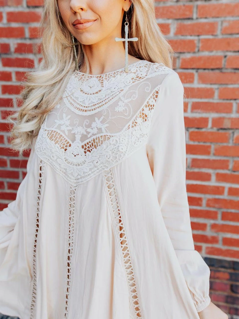 D & J Industries Sale! Every Little Thing Dress - Ivory 7 D & J Industries Sale! Every Little Thing Dress - Ivory