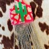 Southern Custom Designs New Arrivals Neon Cow Tag And Bling Fringe Freshie 2 Southern Custom Designs New Arrivals Neon Cow Tag And Bling Fringe Freshie