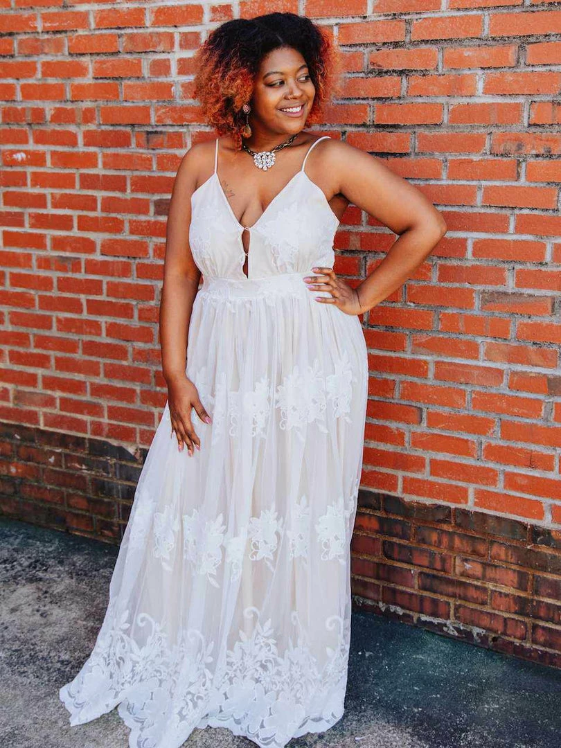 D & J Industries Feel Like A Lady Dress - Ivory 5 D & J Industries Feel Like A Lady Dress - Ivory