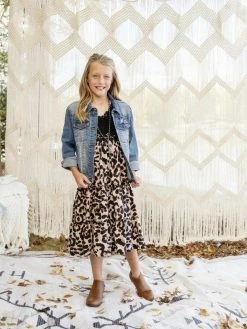 Dongguan Haohoo Clothing CO., Ltd Sale! Girls Southbound Dress - Black Top With Leopard Skirt 29 Dongguan Haohoo Clothing CO., Ltd Sale! Girls Southbound Dress - Black Top With Leopard Skirt