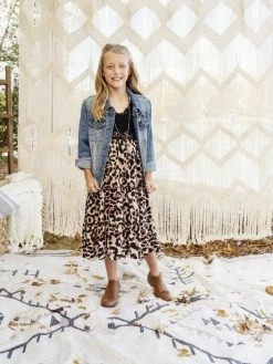 Dongguan Haohoo Clothing CO., Ltd Sale! Girls Southbound Dress - Black Top With Leopard Skirt 19 Dongguan Haohoo Clothing CO., Ltd Sale! Girls Southbound Dress - Black Top With Leopard Skirt