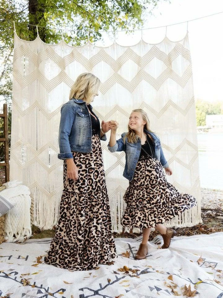 Dongguan Haohoo Clothing CO., Ltd Sale! Girls Southbound Dress - Black Top With Leopard Skirt 8 Dongguan Haohoo Clothing CO., Ltd Sale! Girls Southbound Dress - Black Top With Leopard Skirt