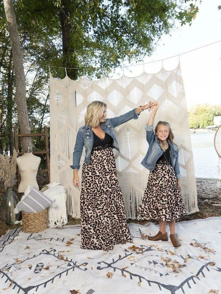 Dongguan Haohoo Clothing CO., Ltd Sale! Girls Southbound Dress - Black Top With Leopard Skirt 10 Dongguan Haohoo Clothing CO., Ltd Sale! Girls Southbound Dress - Black Top With Leopard Skirt