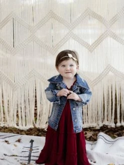 Dongguan Haohoo Clothing CO., Ltd Girls Southbound Dress - Wine Sale!