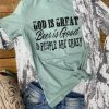 Buckin Barn God Is Great Tee 2 Buckin Barn God Is Great Tee