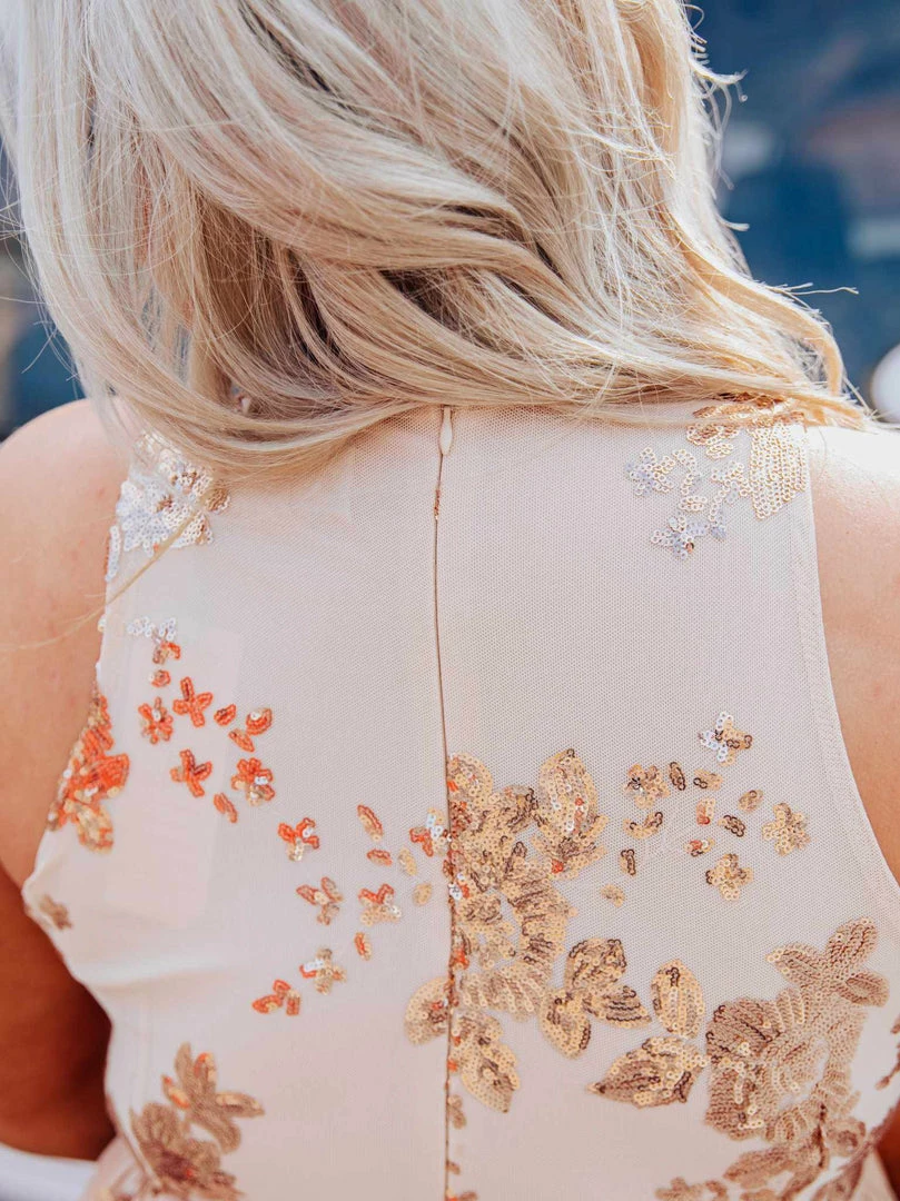 D & J Industries Co., LTD. Golden Goddess Sequin Dress Bridal 5 D & J Industries Co., LTD. Golden Goddess Sequin Dress Bridal