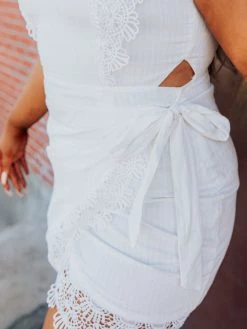 D & J Industries Hello Beautiful Dress - White Sale! 12 D & J Industries Hello Beautiful Dress - White Sale!