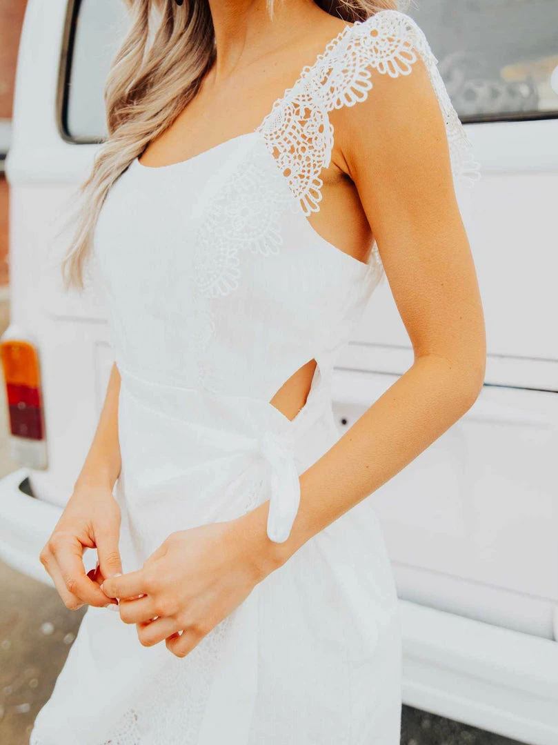 D & J Industries Hello Beautiful Dress - White Sale! 8 D & J Industries Hello Beautiful Dress - White Sale!