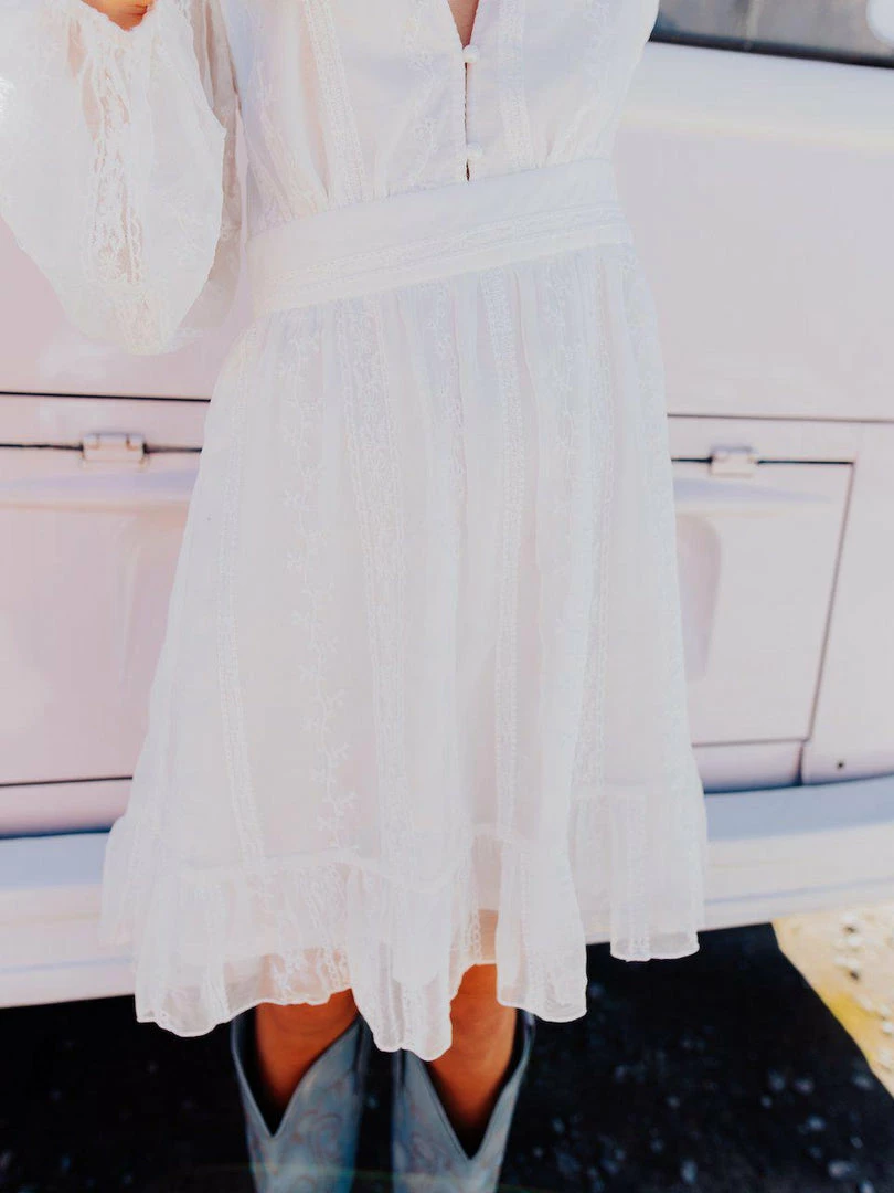 D & J Industries Hit The Town Dress - White Sale! 12 D & J Industries Hit The Town Dress - White Sale!