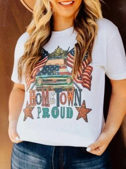 Bling-A-Gogo Hometown Proud Tee Clothing