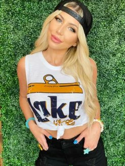 Country Deep Summer Fried Swimwear Lake Mode Beer Tank