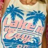 Country Deep Lake It Easy 88 Vintage Muscle Tank