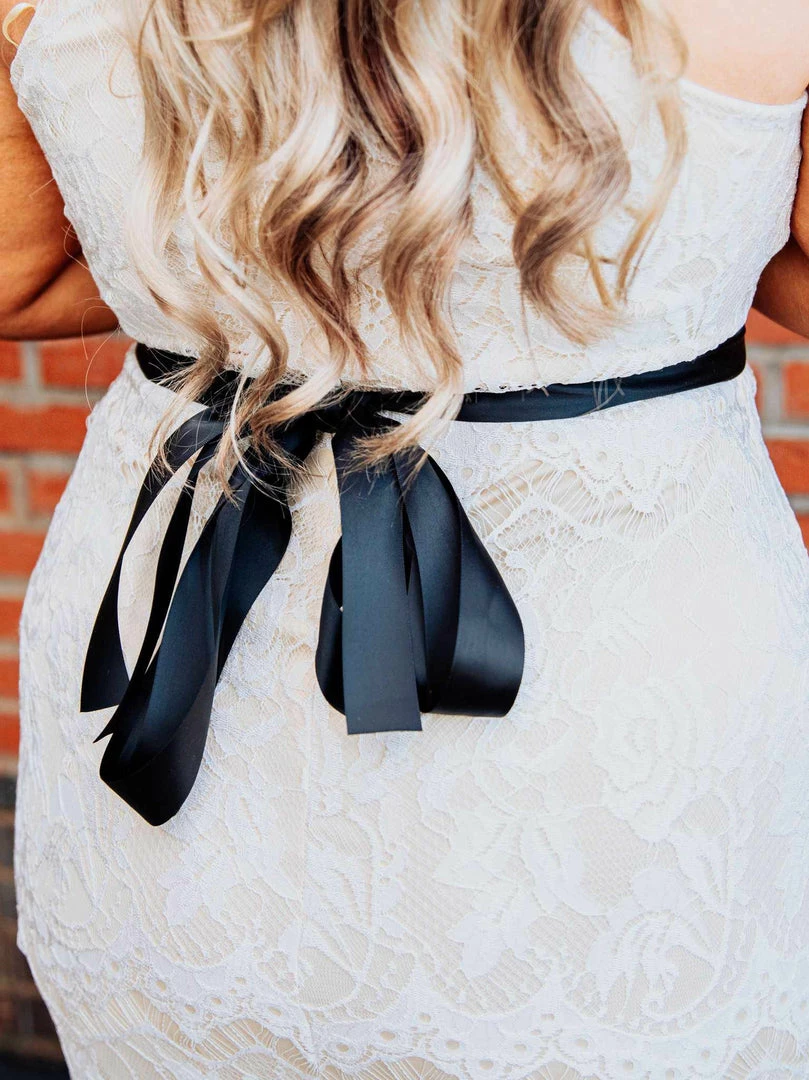 Luxe Apparel Infinite Rhinestone Belt - Black Ribbon And Gold 5 Luxe Apparel Infinite Rhinestone Belt - Black Ribbon And Gold