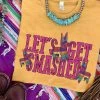 Miss Mud Pie Clothing Lets Get Smashed T-shirt - Mustard 2 Miss Mud Pie Clothing Lets Get Smashed T-shirt - Mustard