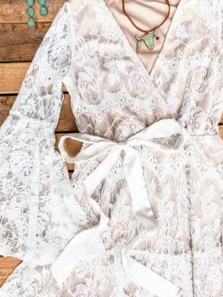 Southern Fried Chics Bridal Lacey Belle Dress - White 23 Southern Fried Chics Bridal Lacey Belle Dress - White