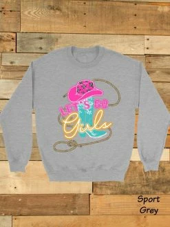 GTN Let's Go Girls Sweatshirt - Multiple Colors Clothing