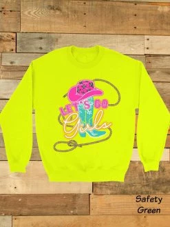 GTN Let's Go Girls Sweatshirt - Multiple Colors Clothing