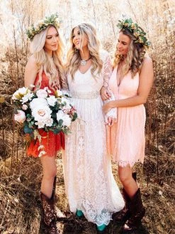 D & J Industries Look Famous Tonight Dress - White/Neutral