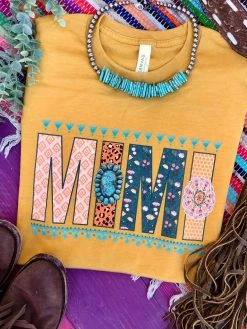 Miss Mud Pie Mimi Tee - Mustard
