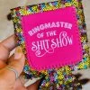 Southern Grace Ring Master Of The Shit Show Sequin Can Coolers