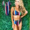 Sylon Fashion Co, Ltd New Arrivals Bikini Bottom High Waisted Aztec Print
