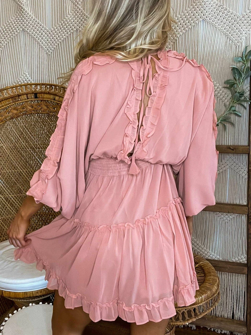 STORIA New Arrivals Pretty As A Peach Peasant Dress 5 STORIA New Arrivals Pretty As A Peach Peasant Dress