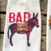 Miss Mud Pie Bad Ass Hand Towel