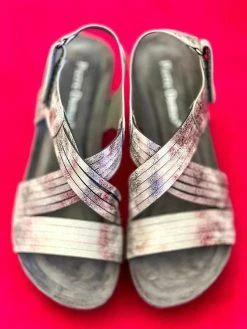 Olem Shoe Corporation New Arrivals Perfectly Pewter Wedge