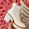 Olem Shoe Corporation Boogie All Night Long White Booties 1 Olem Shoe Corporation Boogie All Night Long White Booties