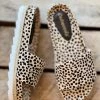 Olem Shoe Corporation Foxy Sandal Slides - Cheetah Print