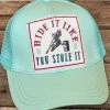 Southern Fried Chics New Arrivals Ride It Like You Stole It Hat