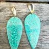 Southern Grace Mermaid Sparkle Tear Drop Earrings
