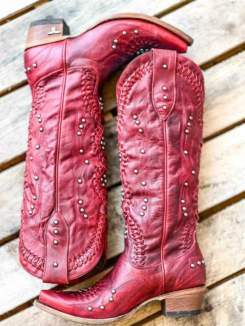 Lane Boots Cossette Boot By Lane - Smoldering Ruby New Arrivals 5 Lane Boots Cossette Boot By Lane - Smoldering Ruby New Arrivals